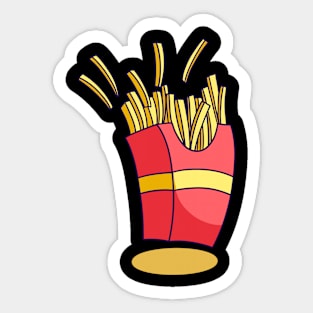 French Fries Sticker